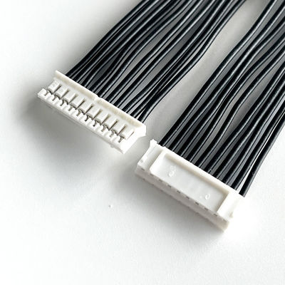 Black Wire Harness Assembly JST PH 2.0 10 Pin Male Female Plug Connector