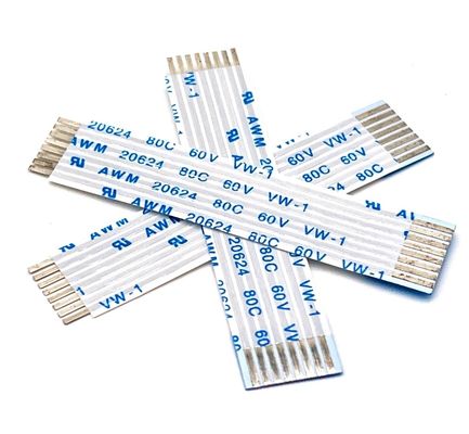 Customized Flat FFC Ribbon Cable UL20624 80c 60v 40 Pin FPC Cable For Automobile