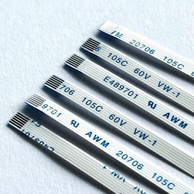 Customized Flat FFC Ribbon Cable UL20624 80c 60v 40 Pin FPC Cable For Automobile