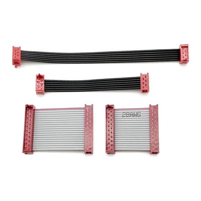 Automobile Flat 1.27mm Pitch Ribbon Cable IDC Connector To JST Wire Harness