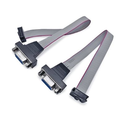 Automobile Flat 1.27mm Pitch Ribbon Cable IDC Connector To JST Wire Harness