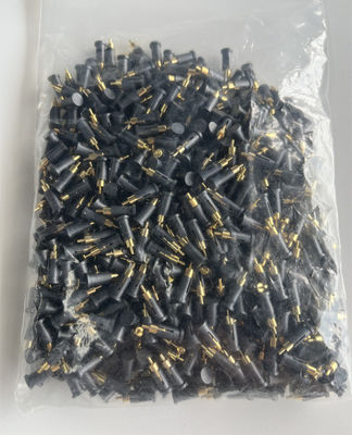 2.8mm Pogo Pin Connector Dip Type Gold Plated Brass Pogo Pin