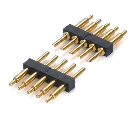 2.0mm Pitch H2.5mm Male Pogo Pin Connector For PCB Dual Row 20pin Straight Dip