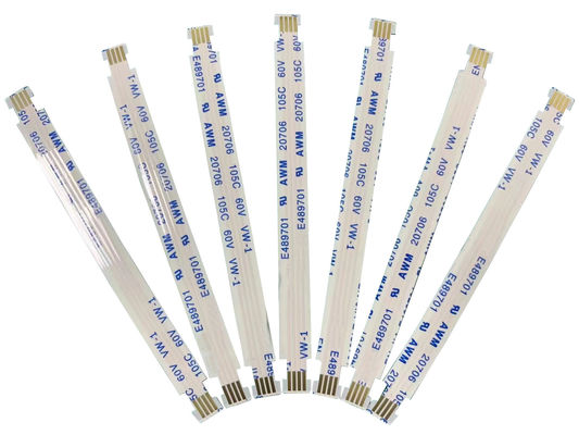 Customized Electronic FFC Flat Cable Awm 20706 20624 20798 105c 60v Vw-1 80c 60v