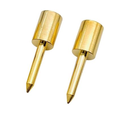 Mechanical Machined Pins Precision CNC Brass Parts Customized Size