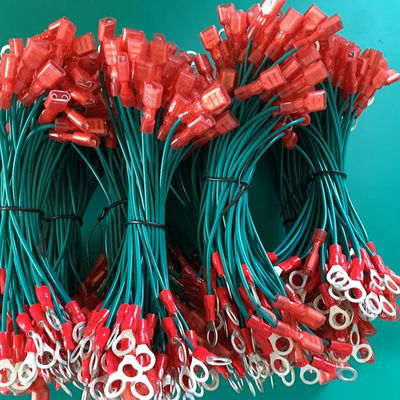 Round Ring Terminal Wires With PVC Jacket Material Customized Wire Harness