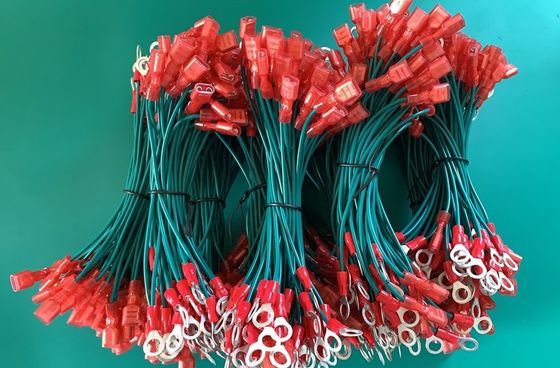 Round Ring Terminal Wires With PVC Jacket Material Customized Wire Harness