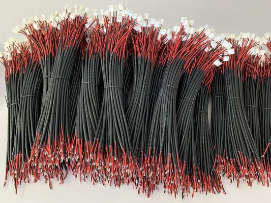 Round Ring Terminal Wires With PVC Jacket Material Customized Wire Harness