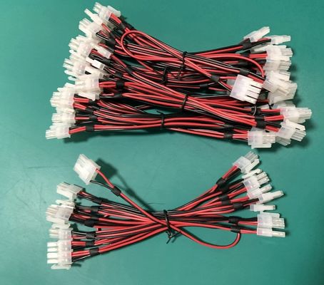 Round Ring Terminal Wires With PVC Jacket Material Customized Wire Harness