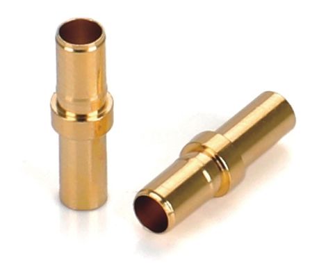 Customized CNC Brass Pins High Voltage EV Charging Contact Plug Female Pins