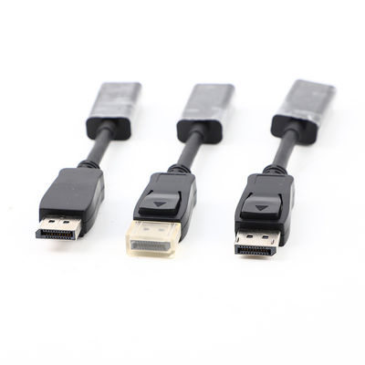 DP Male TO HDTV Female HDTV Adapter Cable 4K 30HZ Fast Charging Data Transfer
