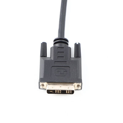 DVI 18 1 Male To Male HD Molded Cable Assembly OD6.0 For HDTV UL20276 30Awg