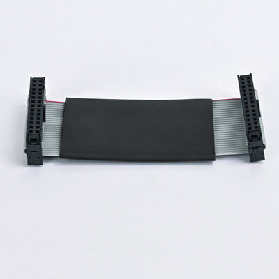 26 Pin 34 Pin Ribbon Cable Assembly IDC With 2.54mm IDC TO IDC Socket Black Tube