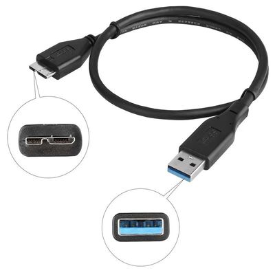 Fast Charging Data Transfer USB Cable 28AWG Data Cable Customized Length