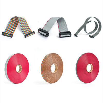 26Pin IDC Flat Ribbon Cable Assembly with Strain Relief and 2.54mm IDC to IDC Socket