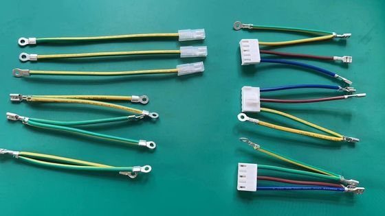 Terminal Wire Harness Assembly 18 - 26Awg JST Connector To 4.8mm 6.3mm Y Terminal