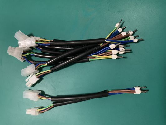 Terminal Wire Harness Assembly 18 - 26Awg JST Connector To 4.8mm 6.3mm Y Terminal