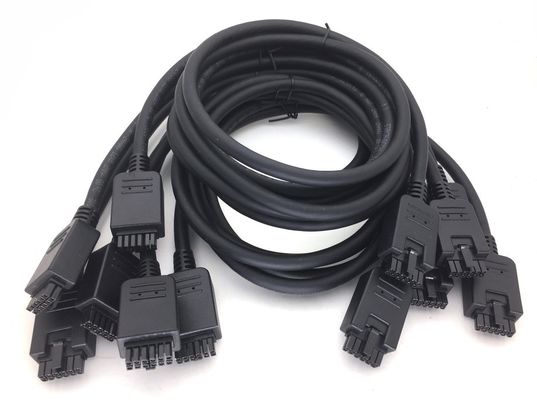 14 Pin Micro Fit 3.0 Overmolding Molded Cable Assembly UL20276 430251400 PVC Cable