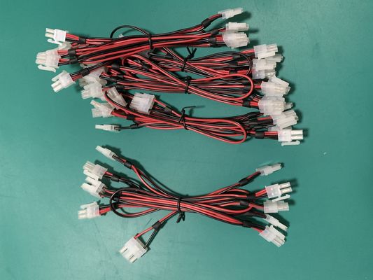 Terminal Wire Harness Assembly 18 - 26Awg JST Connector To 4.8mm 6.3mm Y Terminal