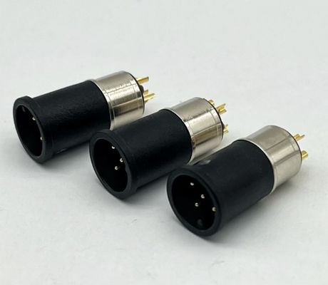 M12 5 Pin Female And Male Panel Mount Multi Pin Circular Cable Connectors Waterproof
