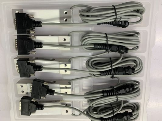 HPDB 100 Pin MDR Connector SCSI Cable Assembly Black Wire With Brass Contact Material