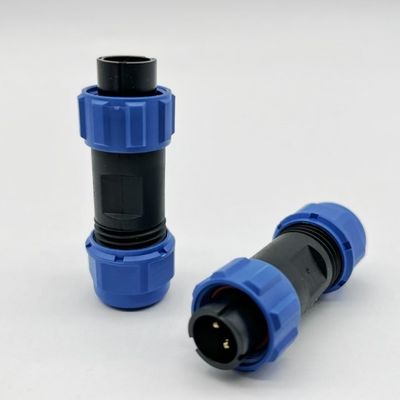 Waterproof IP67 Circular Wire Connectors DIN Type Male Plug 2 3 4 5 6 8 10 12 Pin