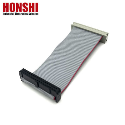 34 Pin Flat Cable UL2651 28awg 2.54mm ribbon cable IDC Socket To Box Header