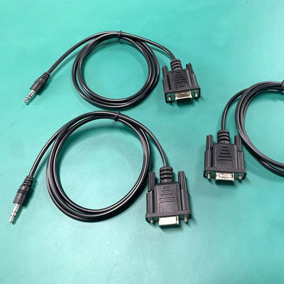 Electronic Molded Cable Assembly Male To Male Female DB Cable To 9 Pin D SUB Cable