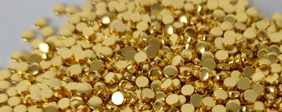 Custom Brass Machined Pins Pad SMT Type Gold Plating 1.5mm Male For Connections