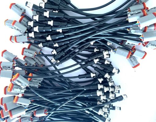 Custom Automotive Wiring Harness 24 pin For 24 - 32AWG Wire Connections