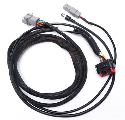 Custom Automotive Wiring Harness 24 pin For 24 - 32AWG Wire Connections
