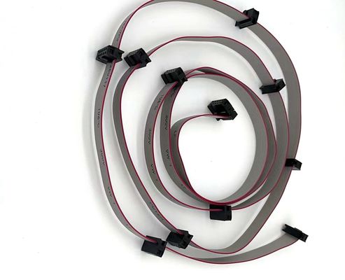 Custom 6 Pin - 64P IDC Flat Cable Assembly 2.54mm Pitch ribbon cable