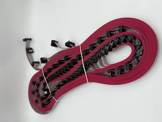 Custom 6 Pin - 64P IDC Flat Cable Assembly 2.54mm Pitch ribbon cable