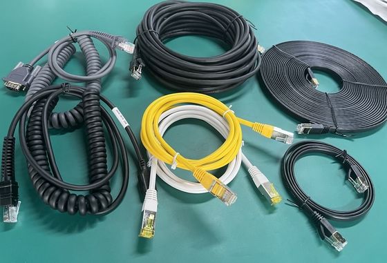 Custom White 1m Cat8 Ethernet Cable For Network Connection Rj45 Connector Lan Cable