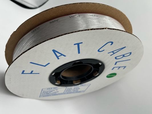 4 Pin - 64 Pin Customized Flat Cable Grey Pitch 1.27mm Ribbon Cable 76.5 M/Roll