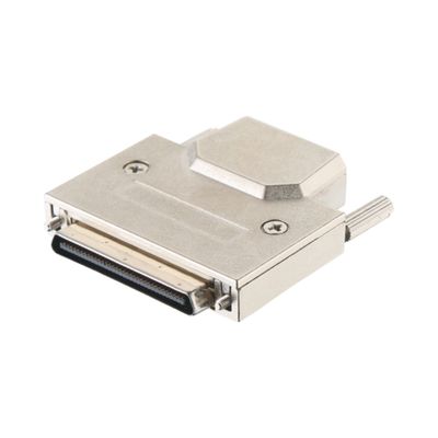 Zinc Alloy Shell Material 68 Pin SCSI Connector Solder Type VHDCI HPCN Male