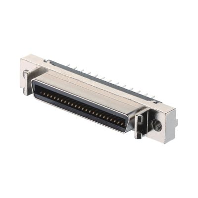 Zinc Alloy Shell Material 68 Pin SCSI Connector Solder Type VHDCI HPCN Male