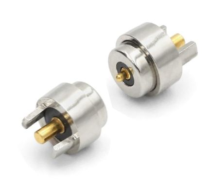 Power Charging Led Equipment Electrical Connection With Magnetic Pogo Pin Connector