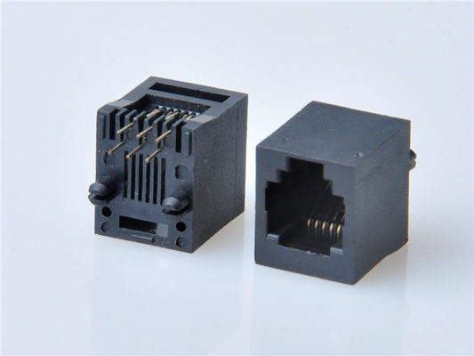 8p8c RJ45 Jack Connector PCB Mount For Network Socket Internet Modular Copper Alloy