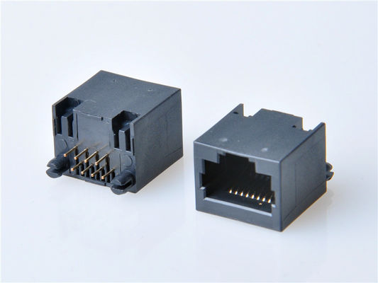 8p8c RJ45 Jack Connector PCB Mount For Network Socket Internet Modular Copper Alloy
