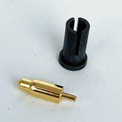 Dia 2.8mm Male Pogo Pin Connector Length 10.2mm Dip Type Spring Loaded Pogo Pins