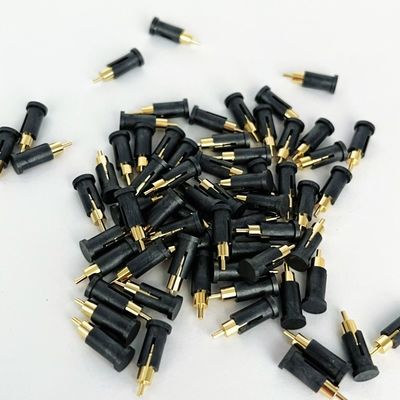 Dia 2.8mm Male Pogo Pin Connector Length 10.2mm Dip Type Spring Loaded Pogo Pins