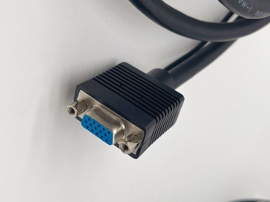 ODM VGA Cable To Male 15 Pin D SUB Cable Female DB15 UL20276 Cable