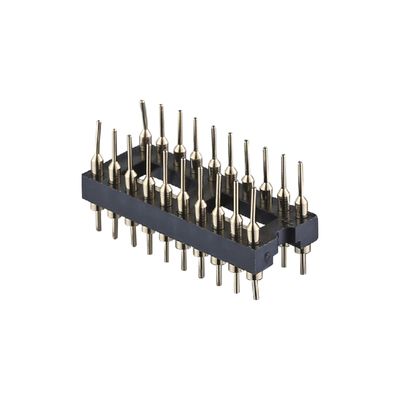 Machined Round Pin Header SMT Type PCB H3.0mm 6 Pin - 64 Pin IC Socket