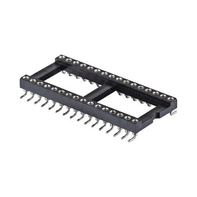 Machined Female Header 2.54mm H7.0mm Length 10.0mm Straight 1-40Pin PCB Connector