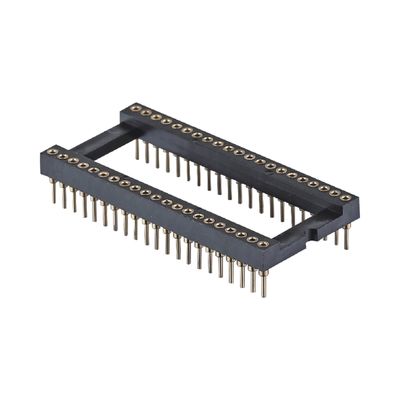 Machined Female Header 2.54mm H7.0mm Length 10.0mm Straight 1-40Pin PCB Connector
