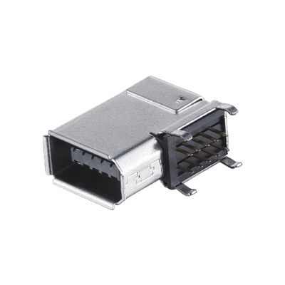 IEEE1394 10 Pin Female Connector Server I/O Connector SM-10P Solder Type