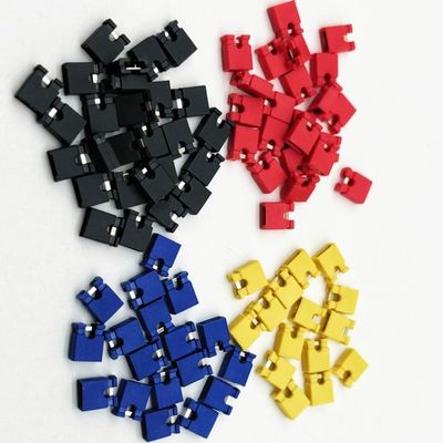 3A-5A 2.54mm Pitch Mini Jumper Hight 6.0mm Red Blue Yellow Black with Open Form Capping