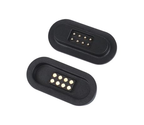 High Current Magnetic Pogo Pin Connector 1A 2A 3A 5A 10A Spring Loaded