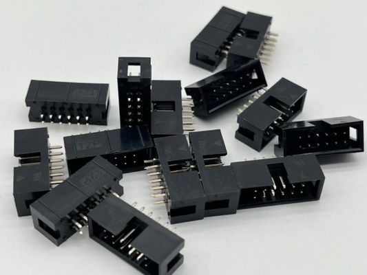 Right Angle Box Header Connector DIP PCB DC3 12 Pins Headers 2.54mm Pitch